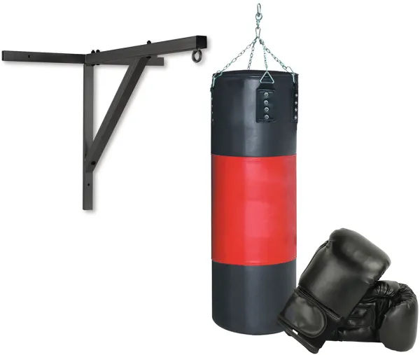 Odin Fit Boxing Boxsack inkl. Halterung und Handschuhe