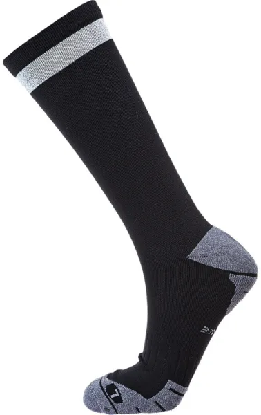 Endurance Torent Reflective Mid Length - Laufstrümpfe - Schwarz - Gr. 39/42