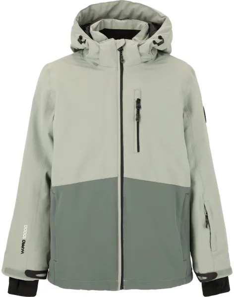 Whistler Drizzle Jr. Skijakke Kinder, Slate Gray